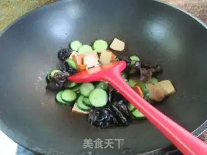 Make Black-mucked cucumber step 7