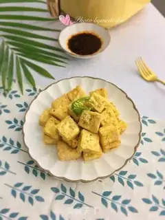Make Air frying pot tofu step 8