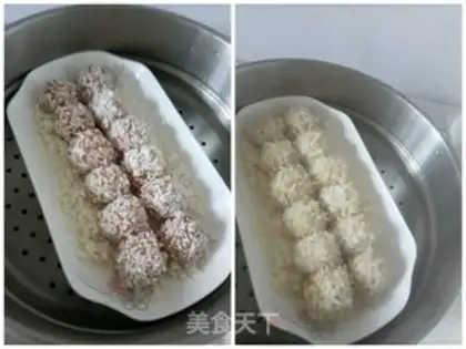Make Salted egg yellow pearls step 6
