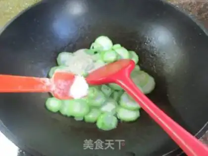Make White curd milk for elastic silkmelon step 8