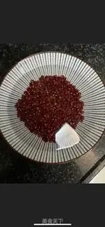 Make Red bean potato taco milk step 0