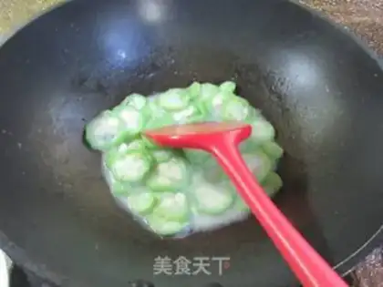 Make White curd milk for elastic silkmelon step 9