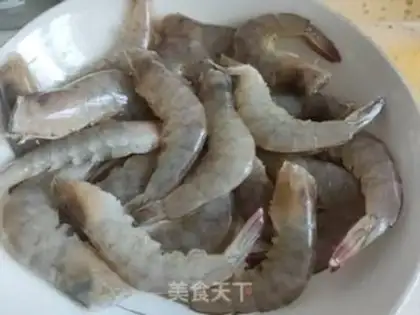 Make Spicy shrimp step 0