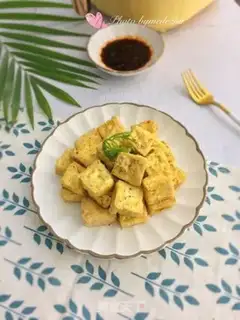 Make Air frying pot tofu step 11