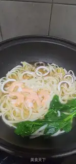 Make Seafood noodles step 9
