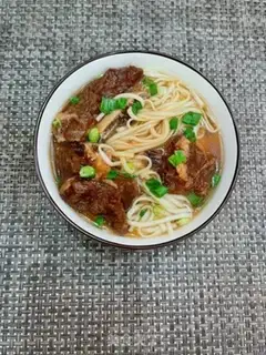 Make Red roast steak noodles step 10