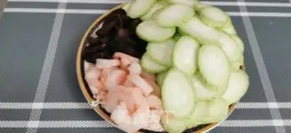 Make Shrimp melon step 0