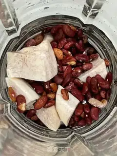 Make Potato red soy milk step 2