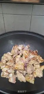 Make Twin mushroom chickens step 3