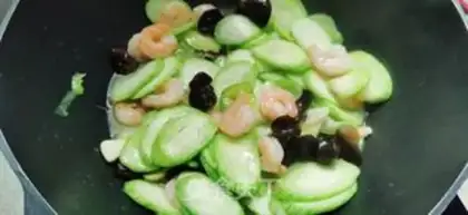 Make Shrimp melon step 4