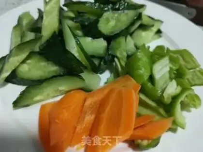 Make Shrimp cucumber step 3