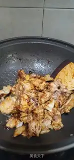 Make Twin mushroom chickens step 5