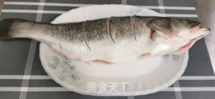 Make Red soybeans, sea bass step 0