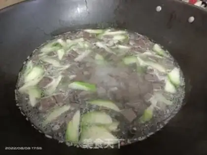 Make Smelt and red soup step 3