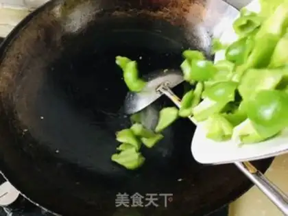 Make Cream pepper beef step 2