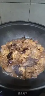 Make Twin mushroom chickens step 9