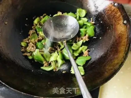 Make Cream pepper beef step 6