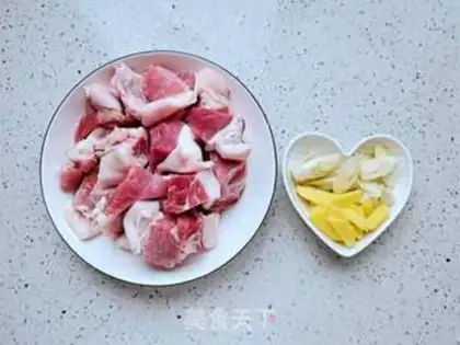 Make Honeyed meat step 1