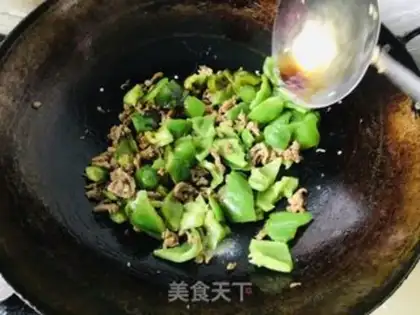Make Cream pepper beef step 7