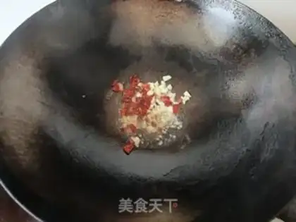 Make Cream and red chips step 2