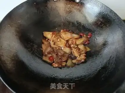 Make Cream and red chips step 4