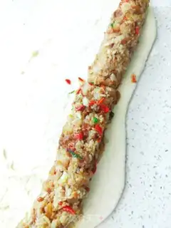 Make Rice rolls step 16