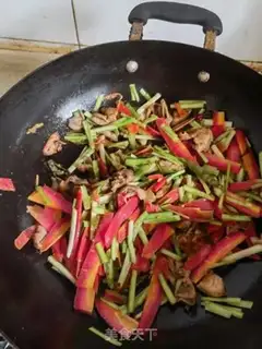 Make Fat intestines and double vegetables step 4