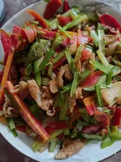 Make Fat intestines and double vegetables step 5