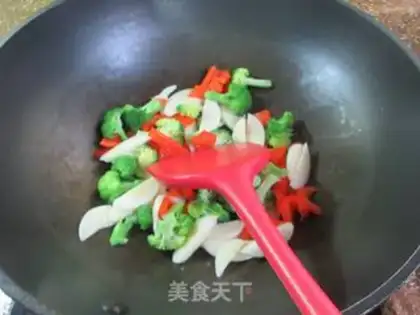 Make Paprika whited broccoli step 3