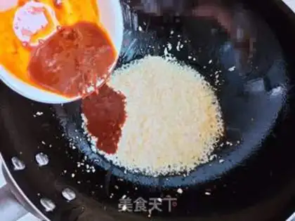 Make Garlic sauce pancakes step 5