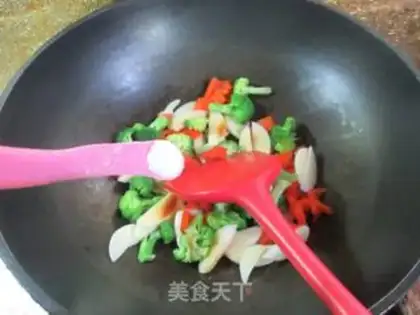 Make Paprika whited broccoli step 5