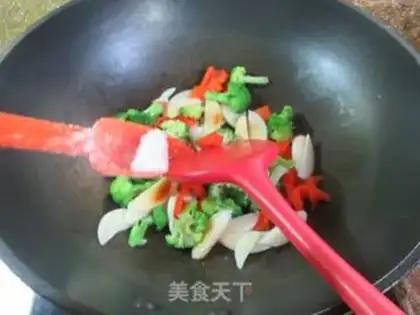 Make Paprika whited broccoli step 6
