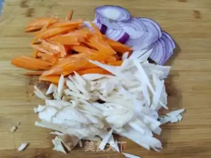Make Carrot apricot step 1