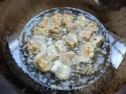 Make Tofu burn fish step 4