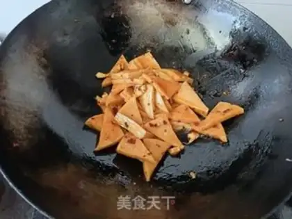 Make Spicy tofu step 2