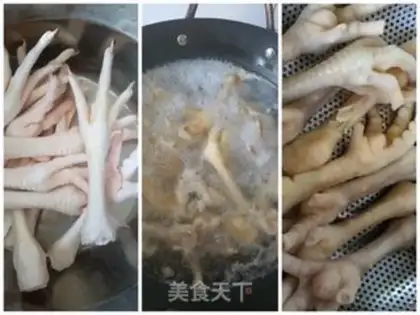 Make Tiger chicken claws step 0