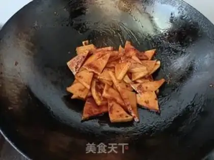 Make Spicy tofu step 3