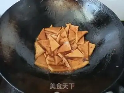 Make Spicy tofu step 4