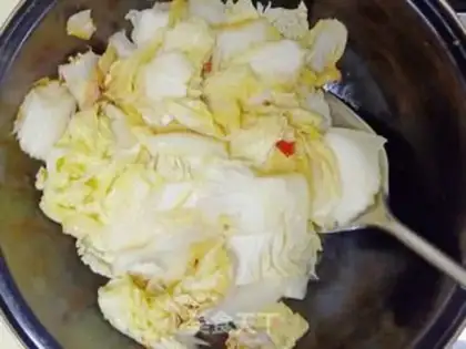 Make Cleaning up the cabbage step 8