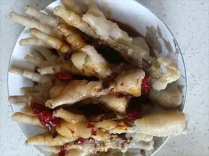 Make Tiger chicken claws step 5