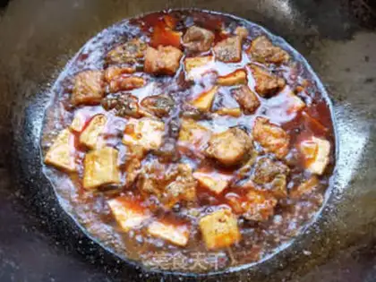 Make Tofu burn fish step 10