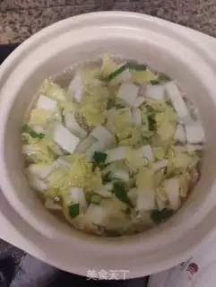 Make White egg soup step 3