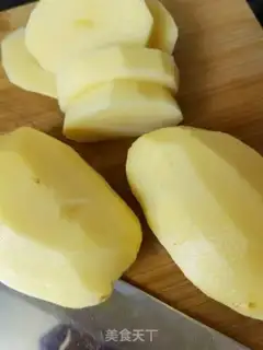 Make Powdered with rich potatoes step 0