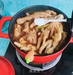 Make Pig hoofed chicken claws step 7
