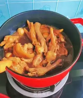 Make Pig hoofed chicken claws step 10