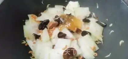 Make Shrimp skin, melon step 4