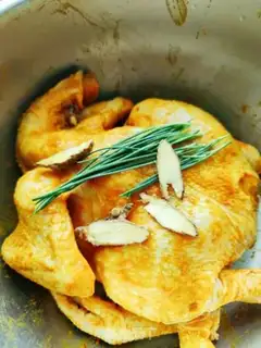 Make Salt chicken step 6