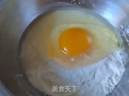 Make A green eggcake step 2