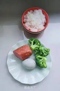 Make Ham and egg congee step 0