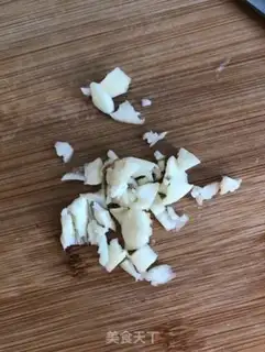 Make Garlic abalone fan step 2